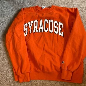 Orange Syracuse Champion sweatshirt